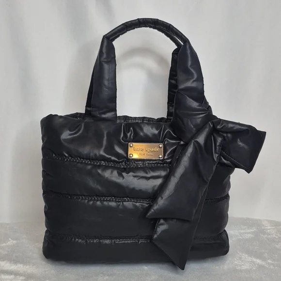 Kate Spade Nylon Bow Puffer Tote - Picture 7 of 17